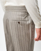 Mink Stripe Classic Trousers