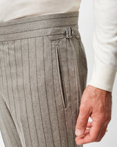 Mink Stripe Classic Trousers