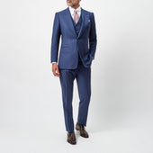 French Navy Contemporary Suit