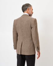 Tobacco and Tan Houndstooth Sports Jacket