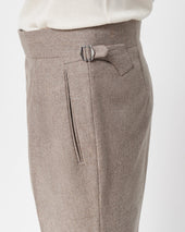 Oatmeal Flannel Heritage Trousers