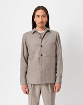 Oatmeal Flannel Heritage Trousers