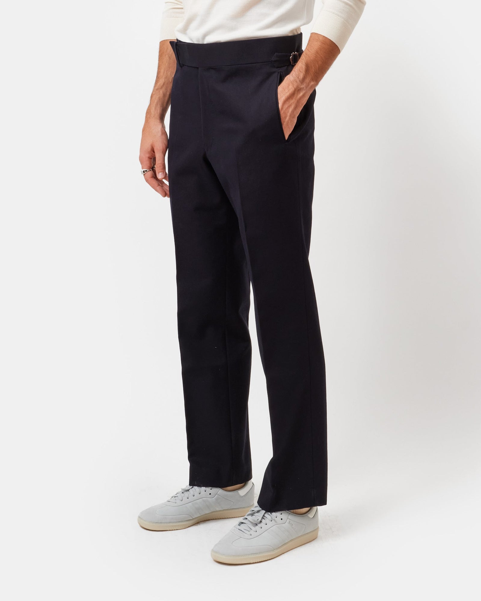 Midnight Cotton Classic Trousers