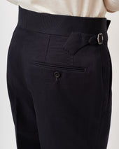 Midnight Cotton Classic Trousers
