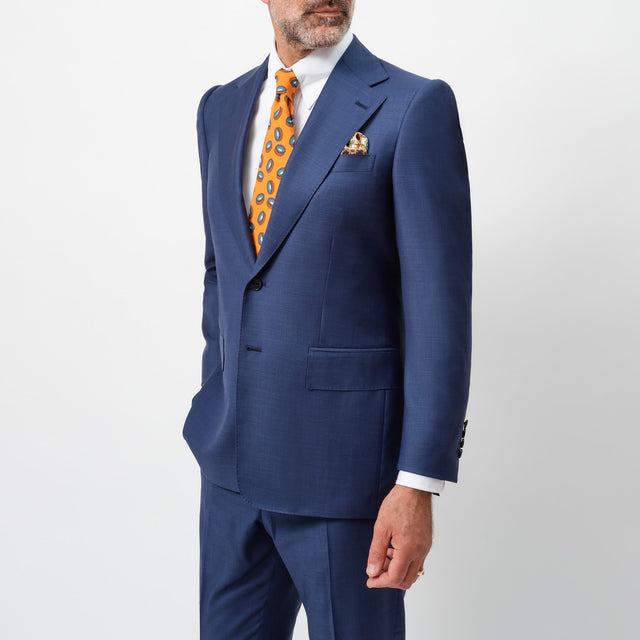 French Navy Notch Lapel Jacket