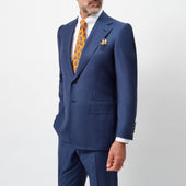 French Navy Contemporary Notch Suit