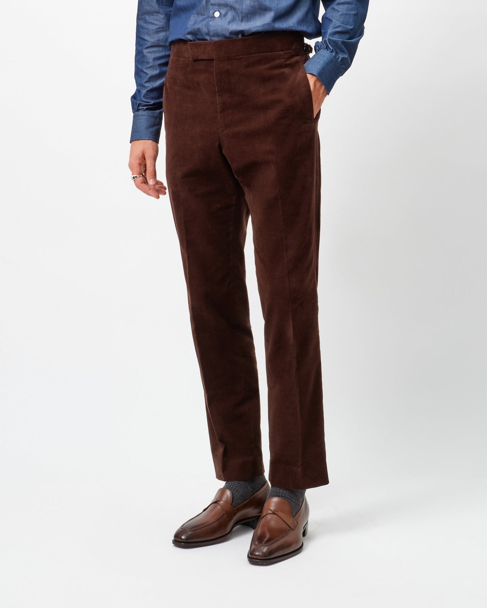 Corduroy Contemporary Trousers