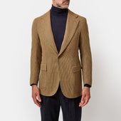 Yellow, Orange and Brown Unstructured Jacket