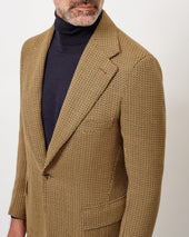 Yellow, Orange and Brown Unstructured Jacket