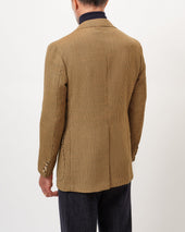 Yellow, Orange and Brown Unstructured Jacket