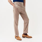 Sand Contemporary Trousers