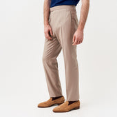 Sand Contemporary Trousers