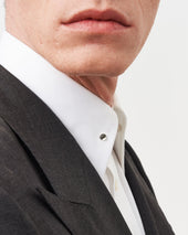 Pin Collar Shirt With Button Cuffs