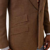 Bronze Geometric Jacket