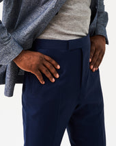 Prussian Blue Contemporary Trousers