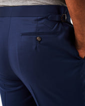 Prussian Blue Contemporary Trousers