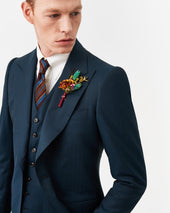 Peacock Green Contemporary Suit