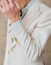 Off-White Silk Blend Jacket