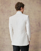 Off-White Silk Blend Jacket