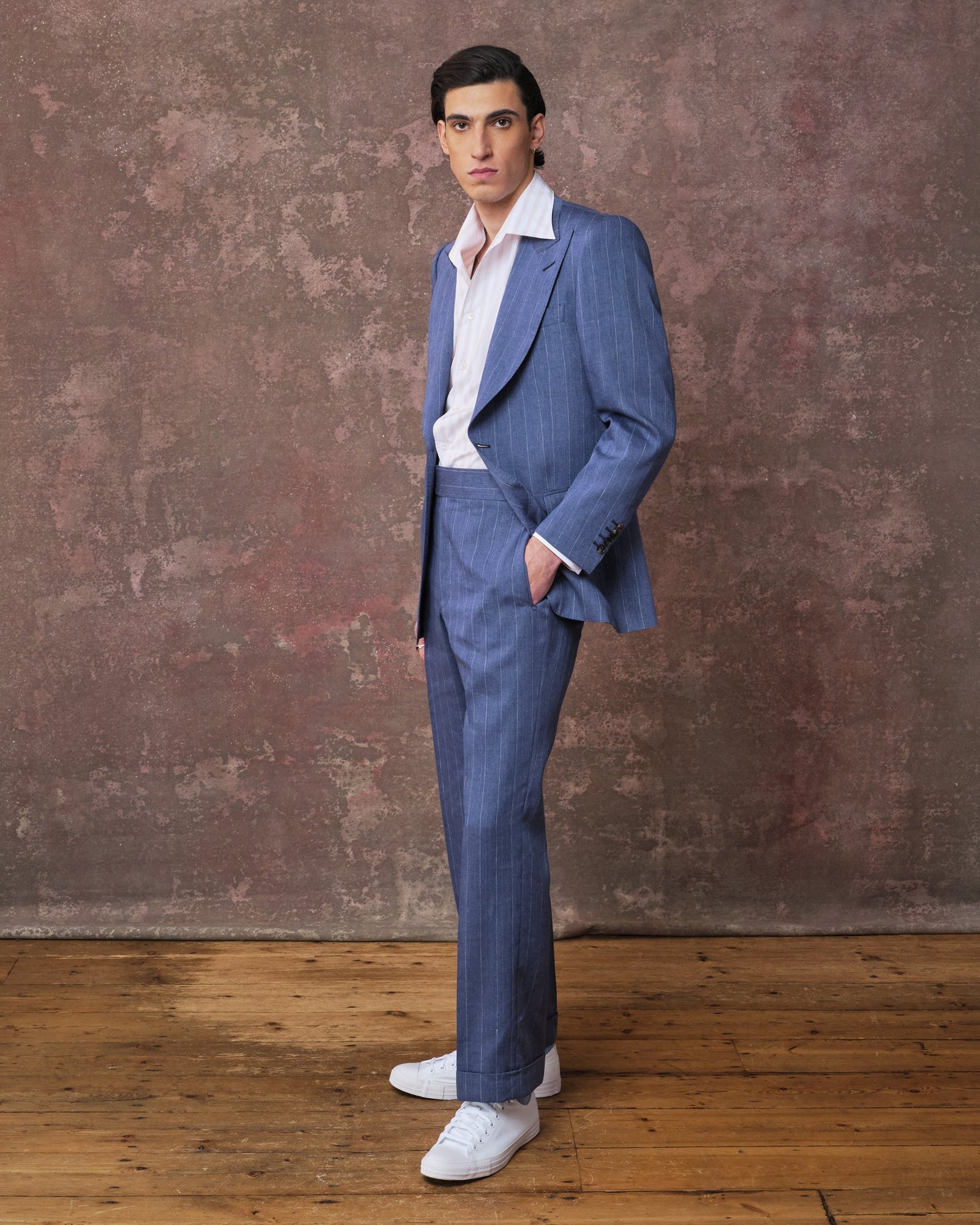 Pinstripe Suit