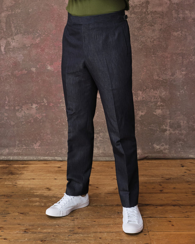 Denim Contemporary Trousers