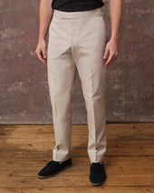 Off-White Cotton Trousers