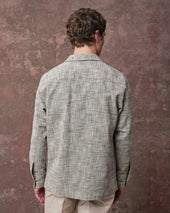 Cotton Fleck Capri Overshirt