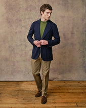 Sage Green Cotton Trousers
