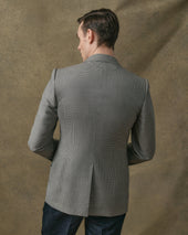 Beige Geometric Jacket