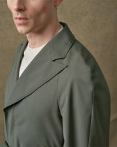 Sage Green Raglan Shower-Proof Coat