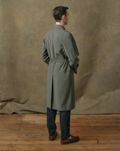 Sage Green Raglan Shower-Proof Coat