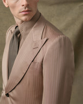 Copper Herringbone Suit