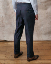 Navy and Red Stripe Heritage Trousers