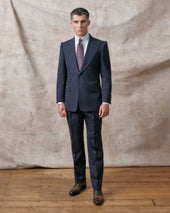 Navy and Red Stripe Heritage Trousers