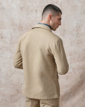 Sand Cotton Chore Jacket