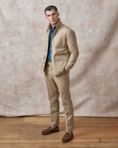 Sand Cotton Chore Jacket