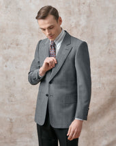 Grey Herringbone Jacket