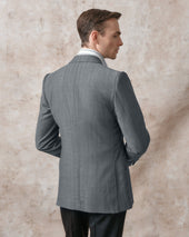 Grey Herringbone Jacket
