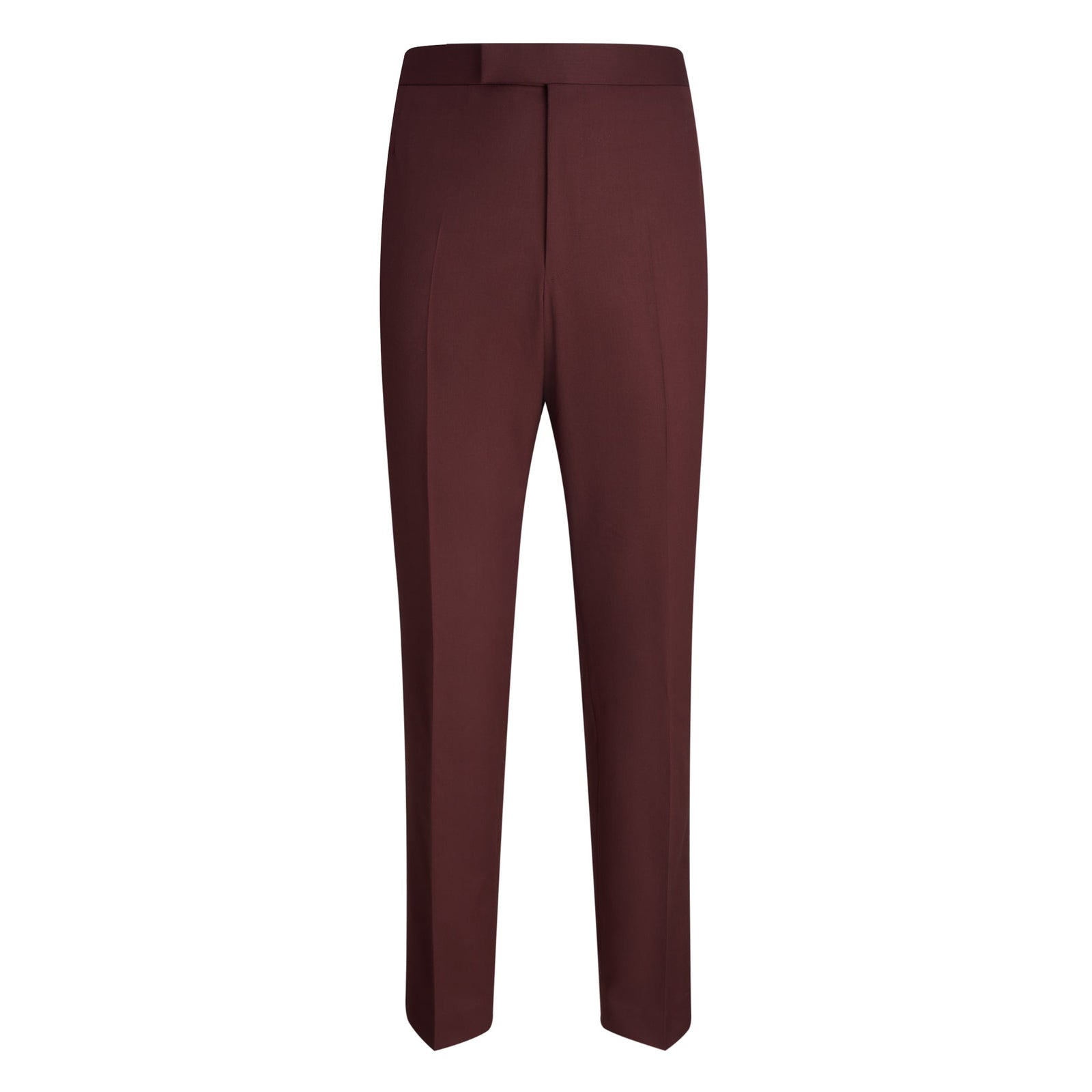 Maroon Contemporary Trousers