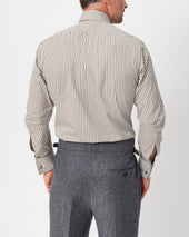 Bengal Stripe Pin Collar Shirt