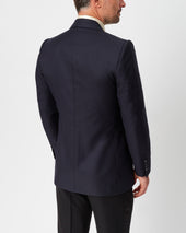 Midnight Micro Triangle Double-Breasted Jacket
