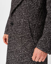 Black and grey Marl Change Coat