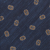 And Gold Abstract Paw Tie