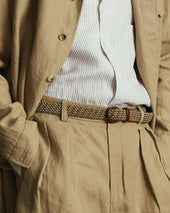 Elasticated Belt Coffee
