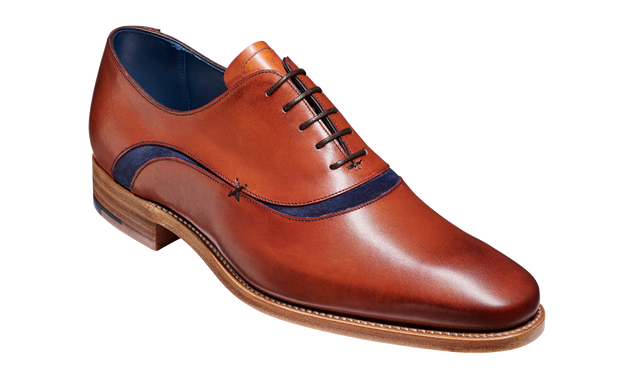 Emerson - Antique Rosewood Navy Suede (Factory Second)