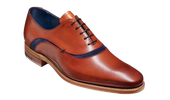 Emerson - Antique Rosewood Navy Suede