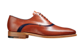 Emerson Antique Rosewood Navy Suede