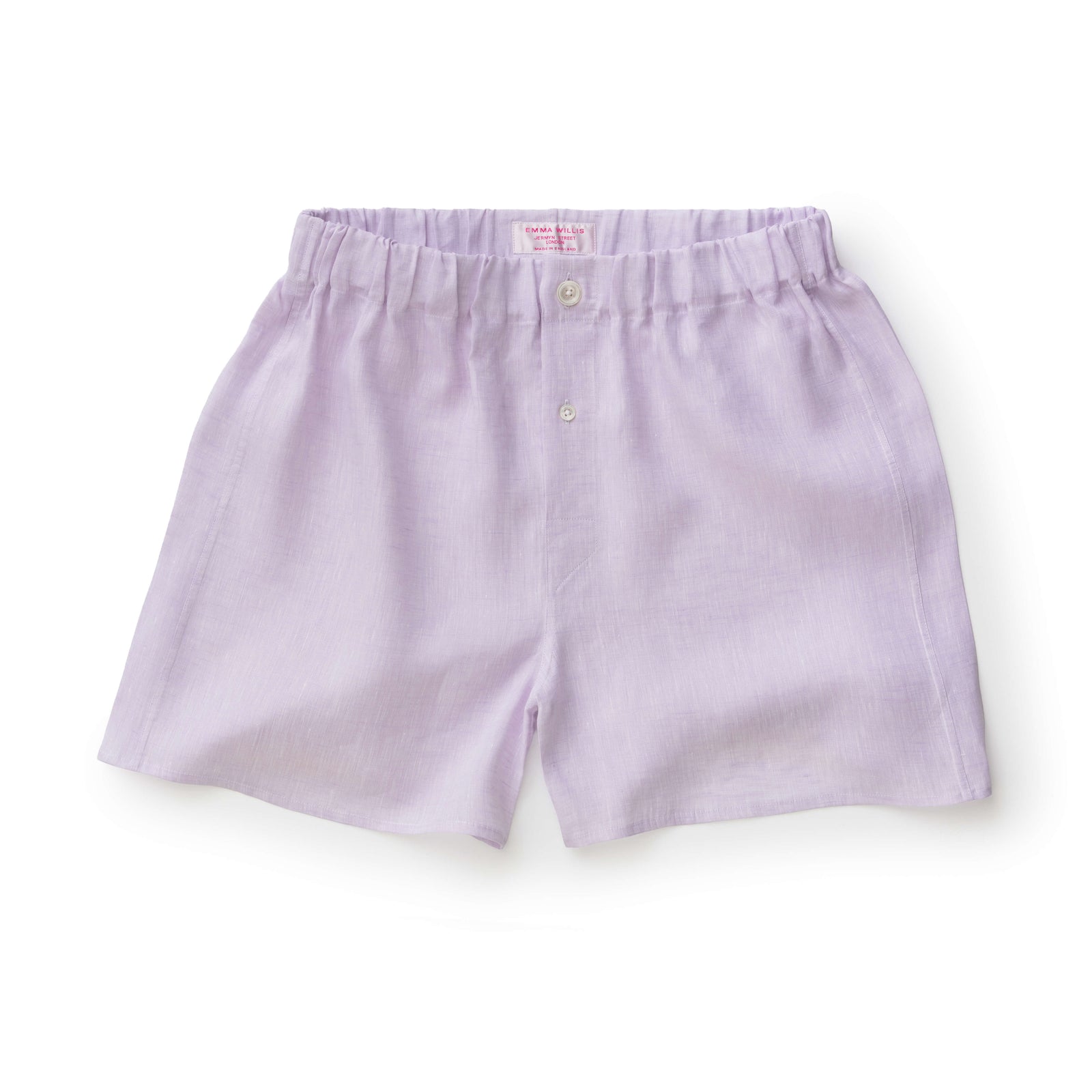 Crocus Linen Boxer Shorts
