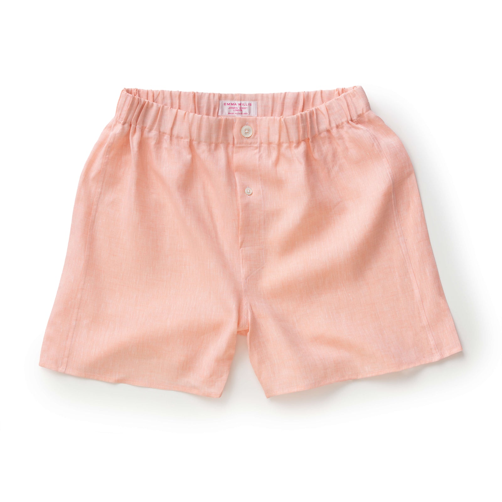 Sorbet Linen Boxer Shorts