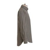 Ochre Check Brushed Cotton Shirt New